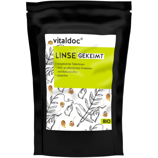Vitaldoc Bio Linse gekeimt