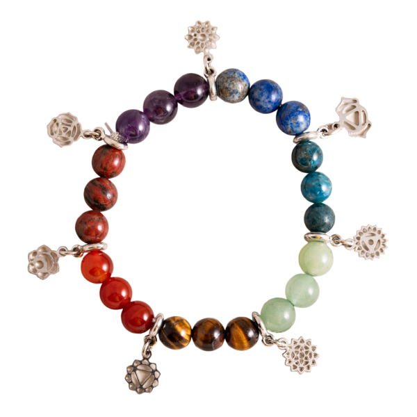 Berk Armband mit Chakra Steinen und Charms
