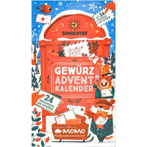 Sonnentor Økologisk krydderi adventskalender