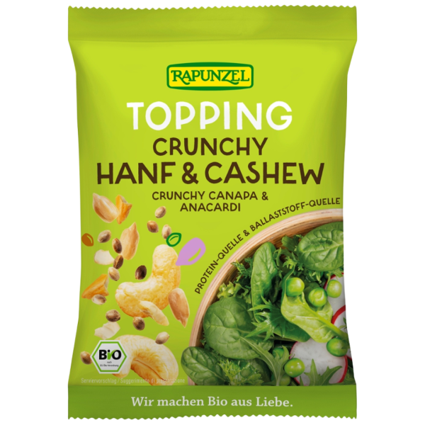 Rapunzel Topping Crunchy Hanf &amp; Cashew