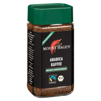 Mount Hagen Økologisk opløselig Arabica-kaffe, koffeinfri Mount Hagen Økologisk opløselig Arabica-kaffe, koffeinfri