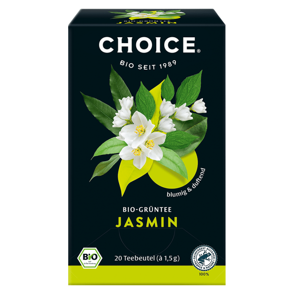 CHOICE Økologisk grøn te med jasmin