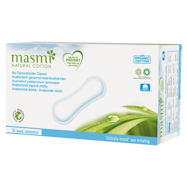 Masmi Organic Care Økologiske hygiejnebind Classic