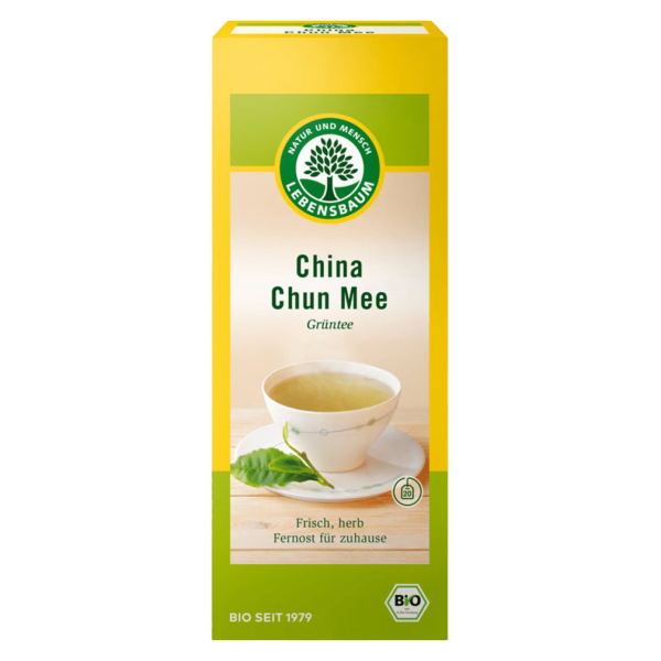 Lebensbaum Økologisk China Chun Mee grøn te i pose