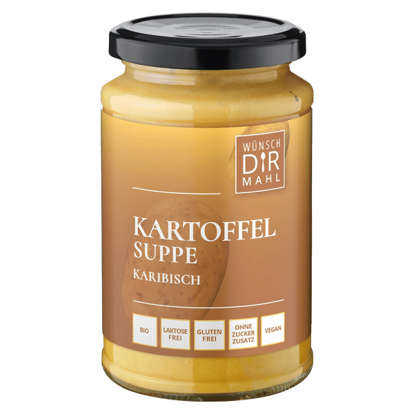 Wünsch Dir Mahl Økologisk kartoffelsuppe Caribbean