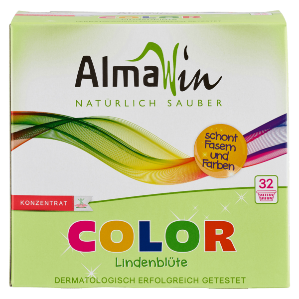AlmaWin Farve vaskepulver Lime Blossom