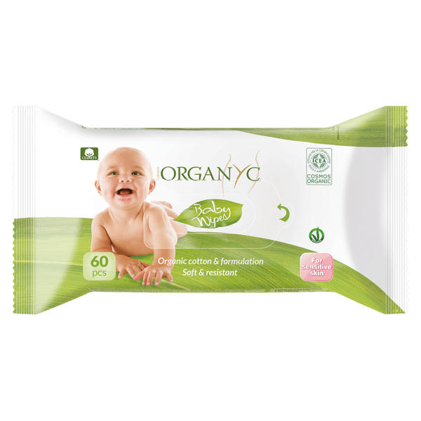 Organyc Vådservietter til babyer