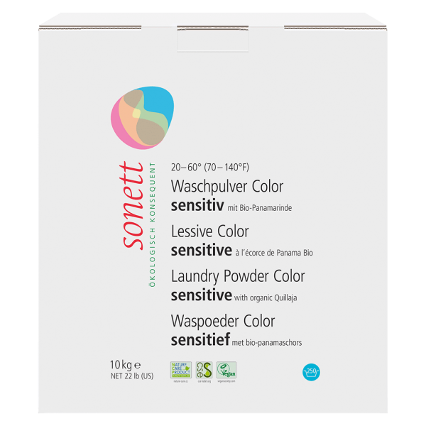 Vaskepulver Color sensitiv, 1,2 kg