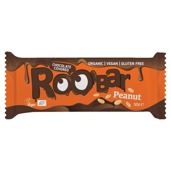Roobar Økologisk peanut chokoladebar
