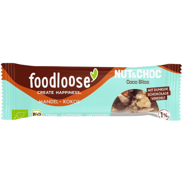 foodloose Økologisk nødde- og chokoladestykker Coco Bli