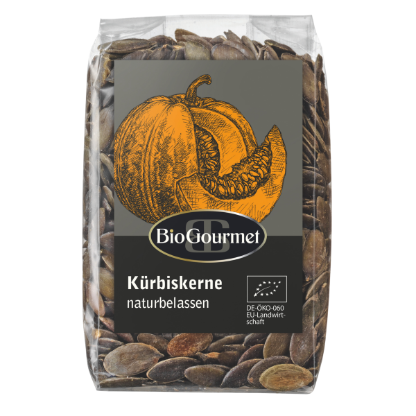 BioGourmet Øko græskarkerner ristede, 250g