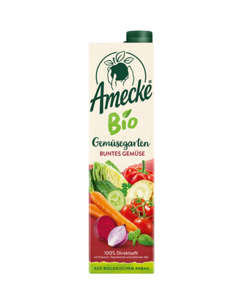 Amecke Øko Grøntsagssaft Blandet Grøntsag, 1 l