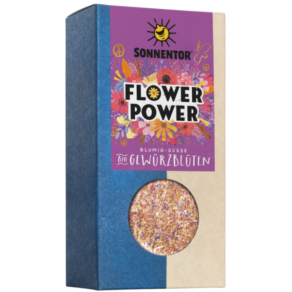 Sonnentor Økologisk Flower Power krydderi- og blomsterpræparat, 35g