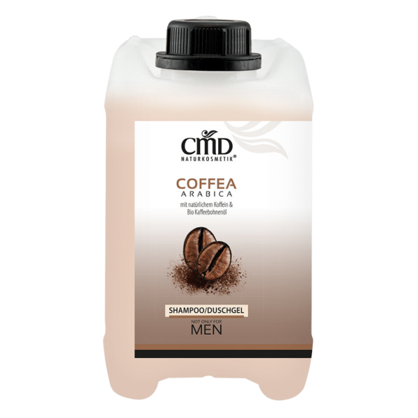 CMD Naturkosmetik Shampoo/Duschgel Coffea Arabica 2,5 Liter Großgebinde