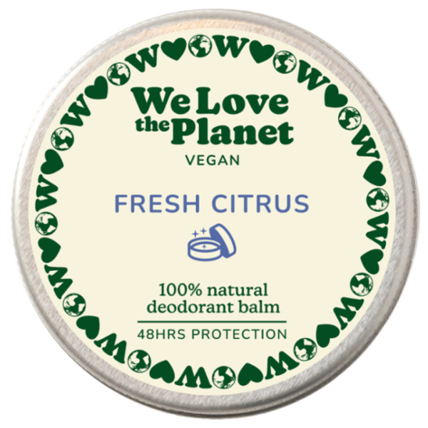 We Love The Planet Deocreme Fresh Citrus