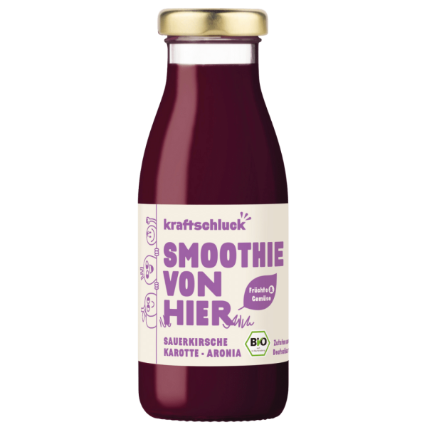 kraftschluck Bio Smoothie Sauerkirsche