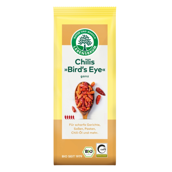 Lebensbaum Bio Chilis (Bird`s Eye), ganz
