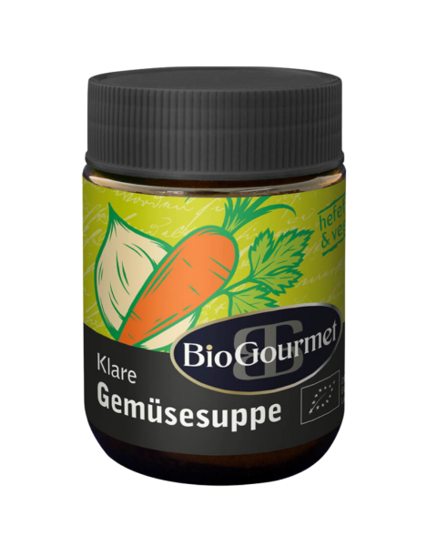 BioGourmet Bio klar groentsagssuppe gaerfri, 150g