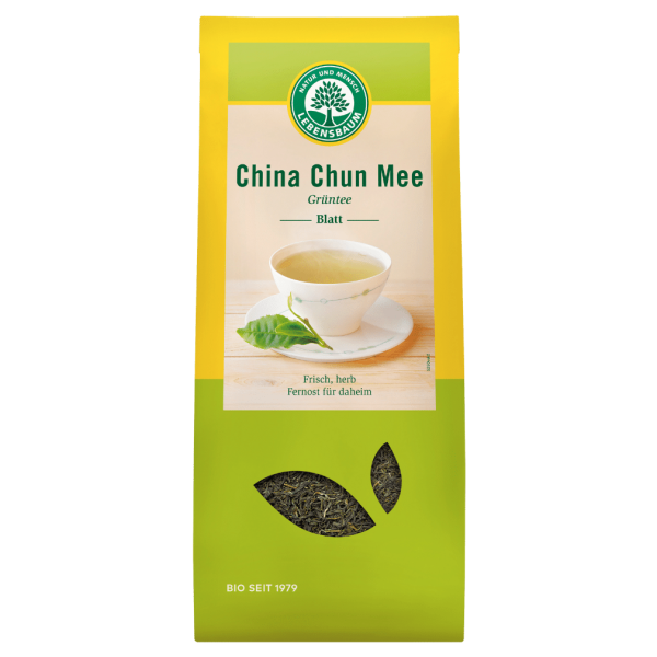 Lebensbaum Økologisk China Chun Mee grøn te løs