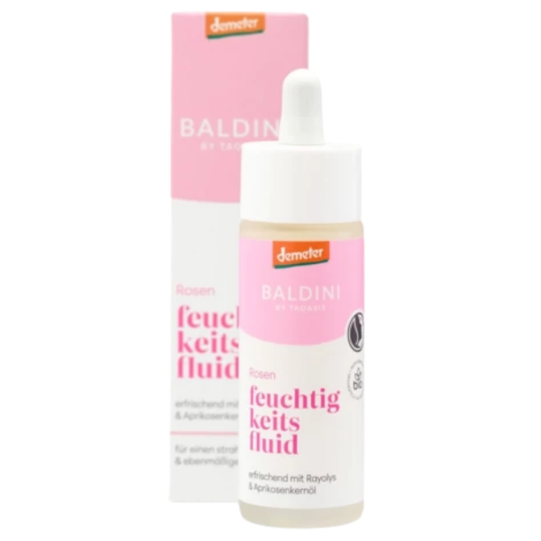 Baldini Rosen fugtighedsfluid demeter, 30 ml