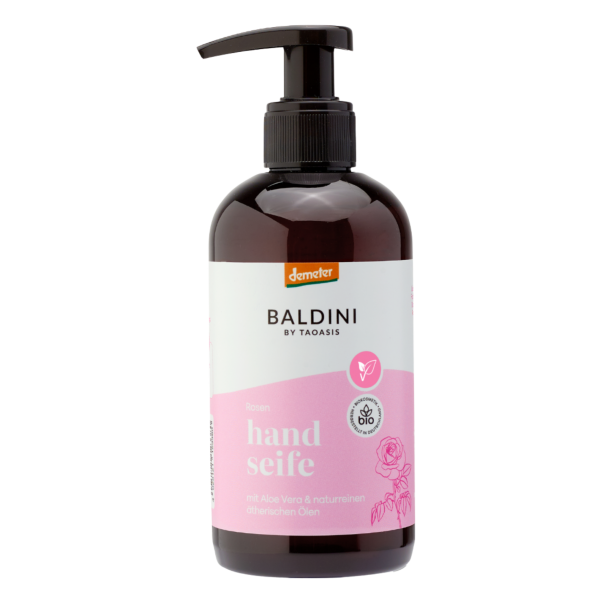 Baldini Håndsæbe rose demeter, 250 ml