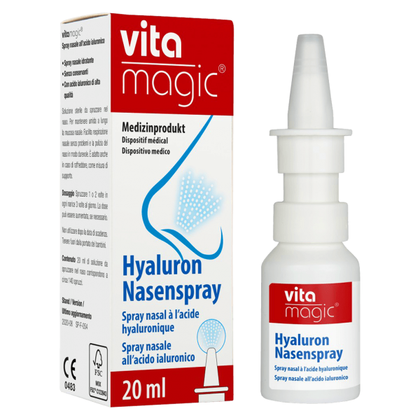 Water &amp; Salt vitamagic Hyaluron næsespray