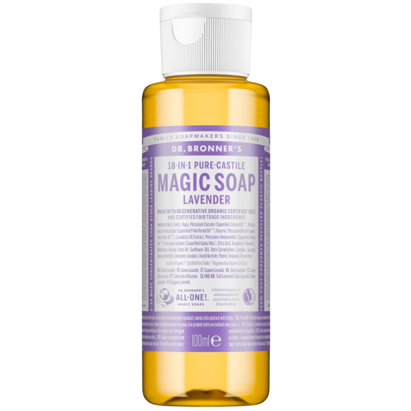Dr. Bronners  Lavendel Magic Soap 18-i-1, 100 ml