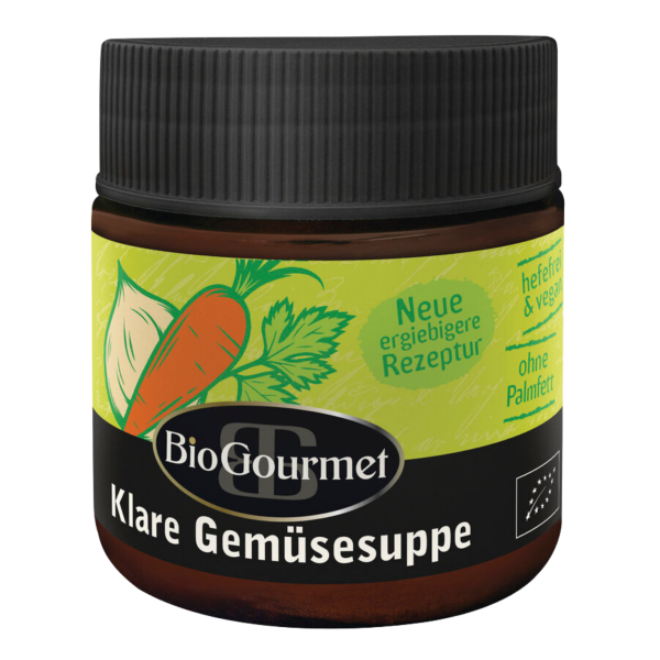 BioGourmet Bio klar groentsagssuppe gaerfri, 150g