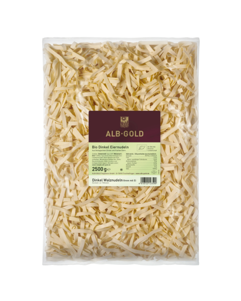 Alb-Gold Bio Dinkel Walznudeln mit Ei, 2,5 kg