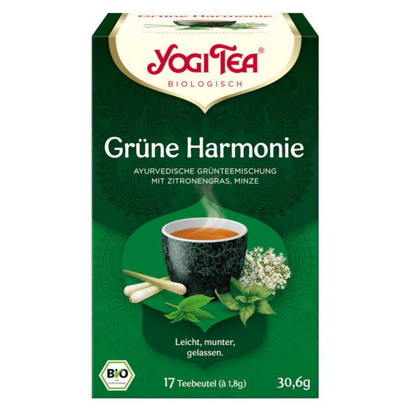 Yogi Tea Green Harmony Tea (17 Fb), økologisk