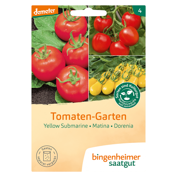 Bingenheimer Saatgut Økologisk tomathave, blanding