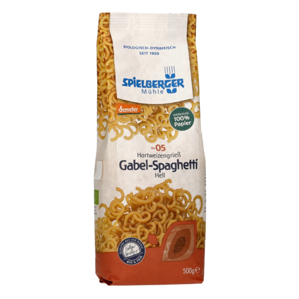 Spielberger Bio Gabel-Spaghetti Hartweizen