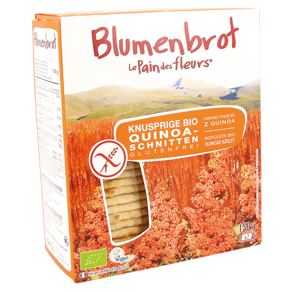 Blumenbrot Økologiske sprøde quinoa-skiver, glutenfri