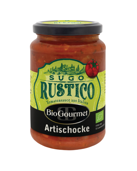 BioGourmet Bio Sugo Rustico Artischocke, 340g