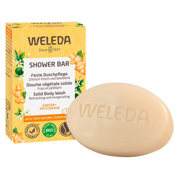 Weleda Fast brusebad Care, Ginger Petitgrain