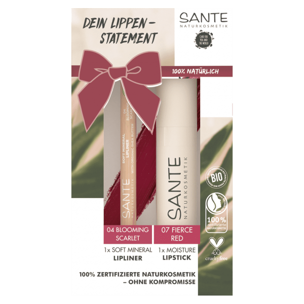 Sante Naturkosmetik Gave sæt Lips Bio