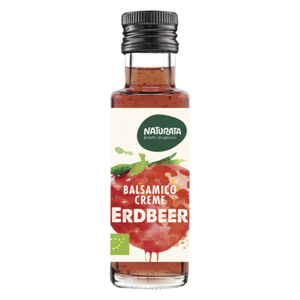 Naturata Økologisk balsamicocreme med jordbær, 100ml