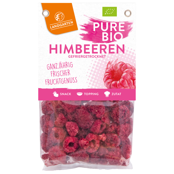 Landgarten Bio Himbeeren gefriergetrocknet