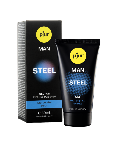 pjur Man Steel massagegel til mænd, 50 ml