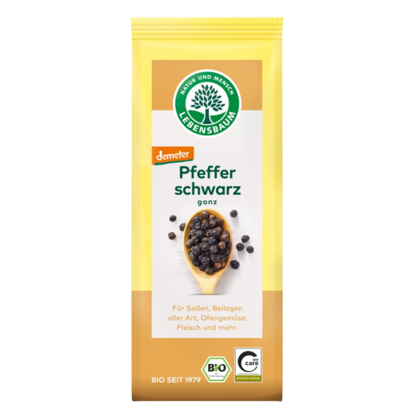 Lebensbaum Bio Pfeffer schwarz, ganz