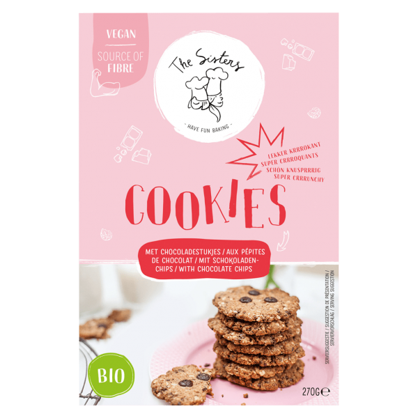 The Sisters Økologisk Cookies Baking Mix