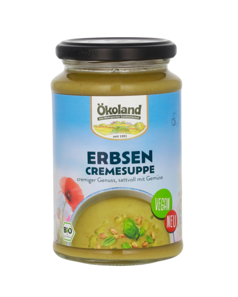 Ökoland Bio Erbsen Cremesuppe