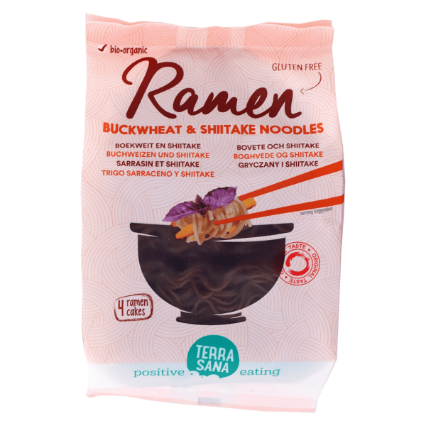 TerraSana Økologisk Ramen boghvede med shiitake