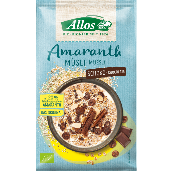 Allos Bio Amaranth Schoko Müsli