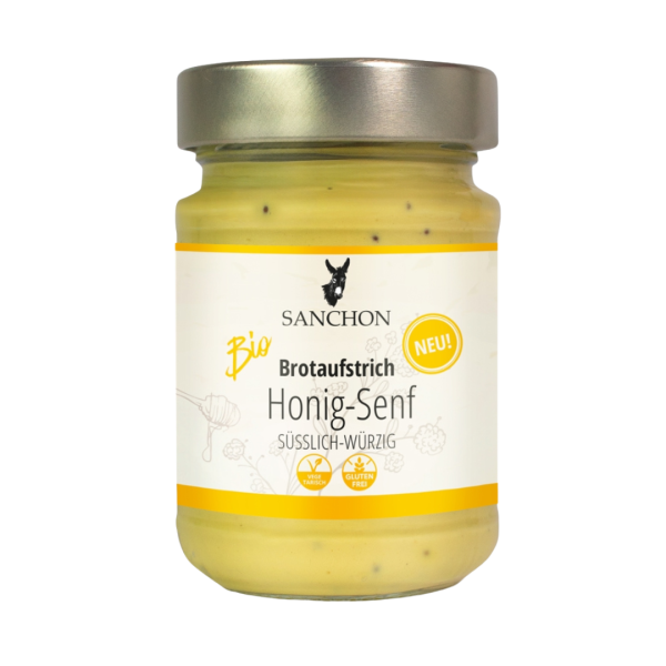 Sanchon Økologisk sandwichcreme honning-sennep
