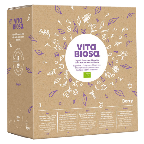 Vita Biosa Økologisk Vita Biosa Aronia, 3 liter