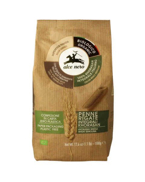 Alce Nero Bio Penne aus Khorasan-Weizen