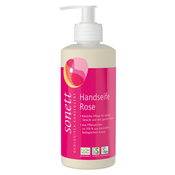 Sonett Flydende håndsæbe rose