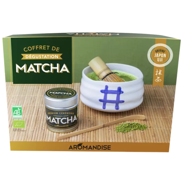 AROMANDISE Zeremonienschale Matcha - blau