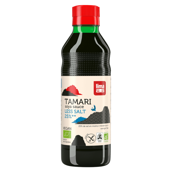 Lima Økologisk Tamari 25 % mindre salt